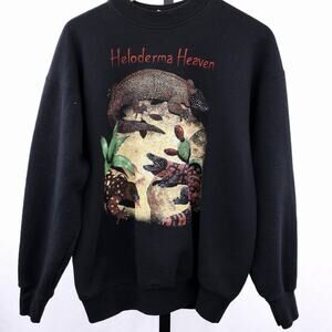 Vintage Heloderma Heaven Gila Monster‎ Reptile Sweatshirt Fruit Of The Loom L